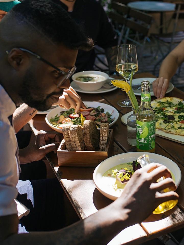 Gast bei einem individuell geplanten Private Dining